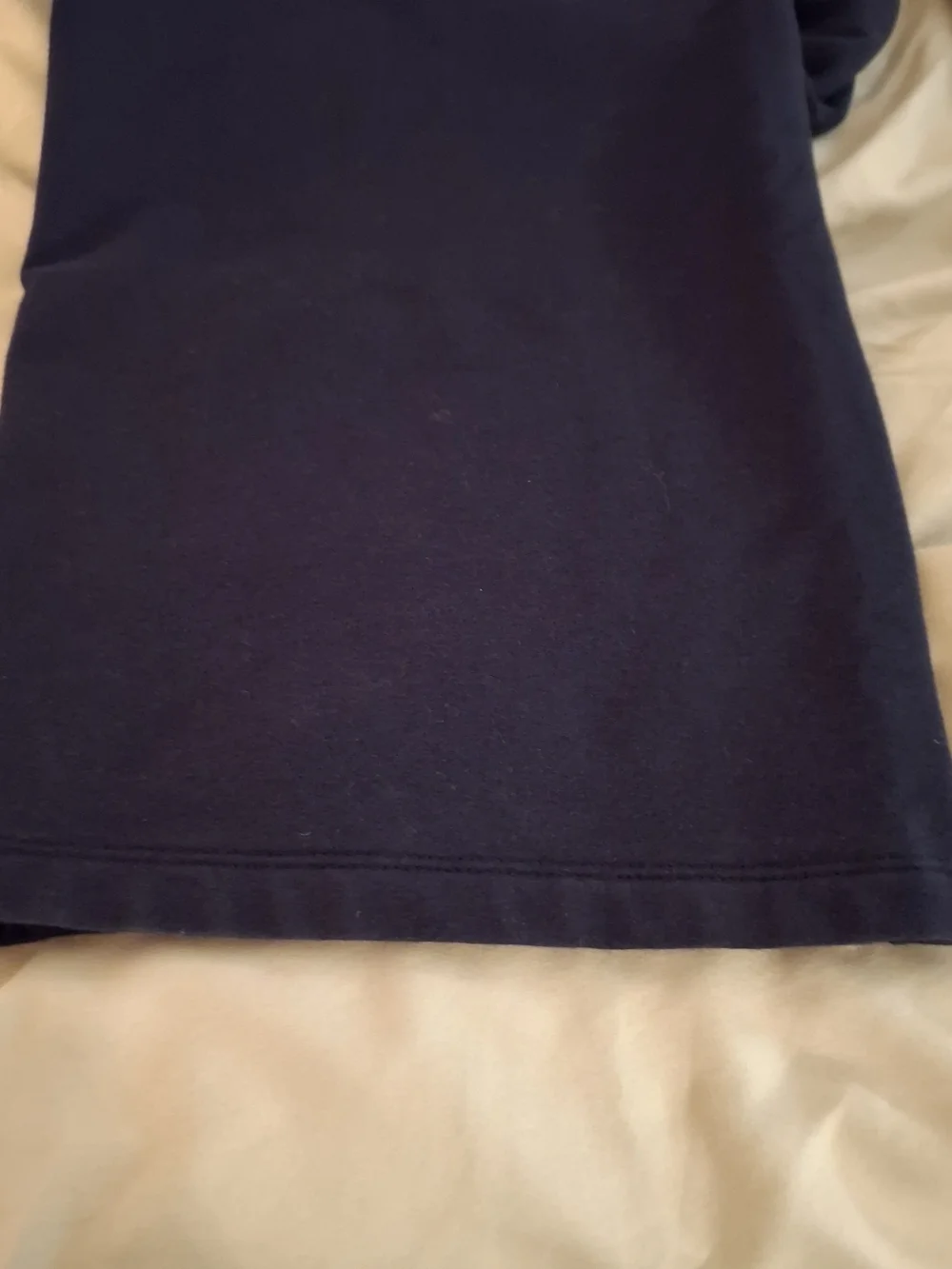 Ralph Lauren Women's Navy Jogger Sweat Pants with Zip Details